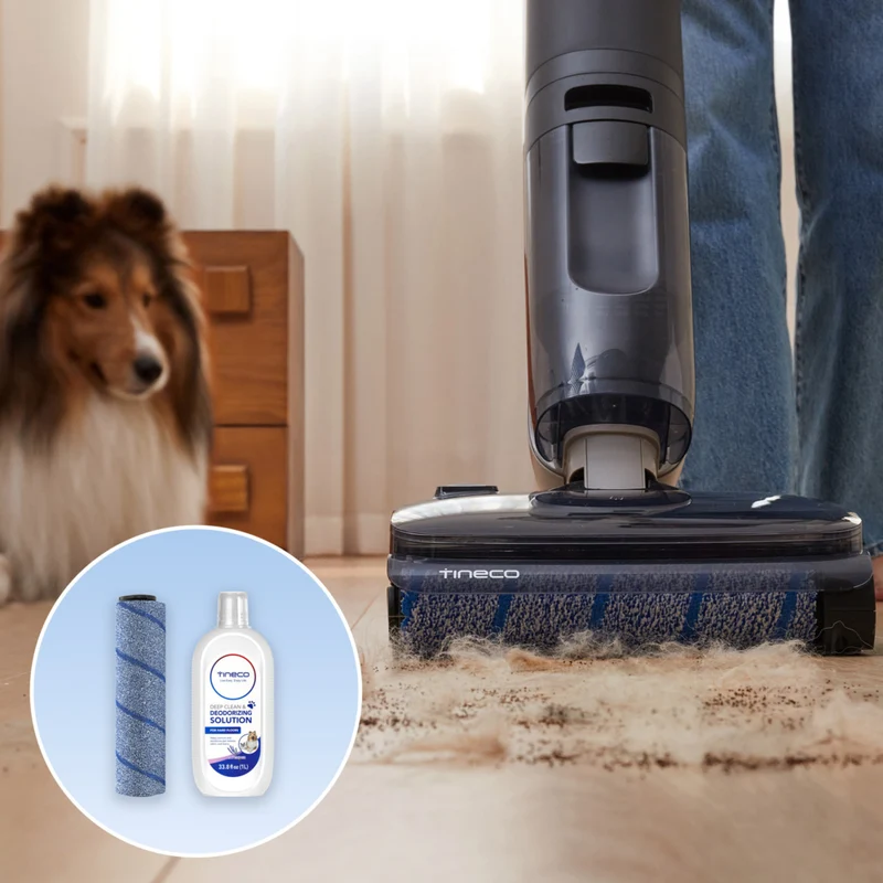 Tineco - Aspirateur laveur sans fil GO HammerHead MessDetect 3-en-1