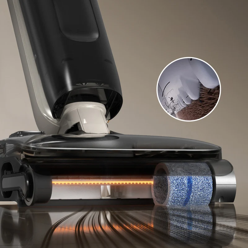 Tineco - Aspirateur laveur sans fil GO HammerHead MessDetect 3-en-1