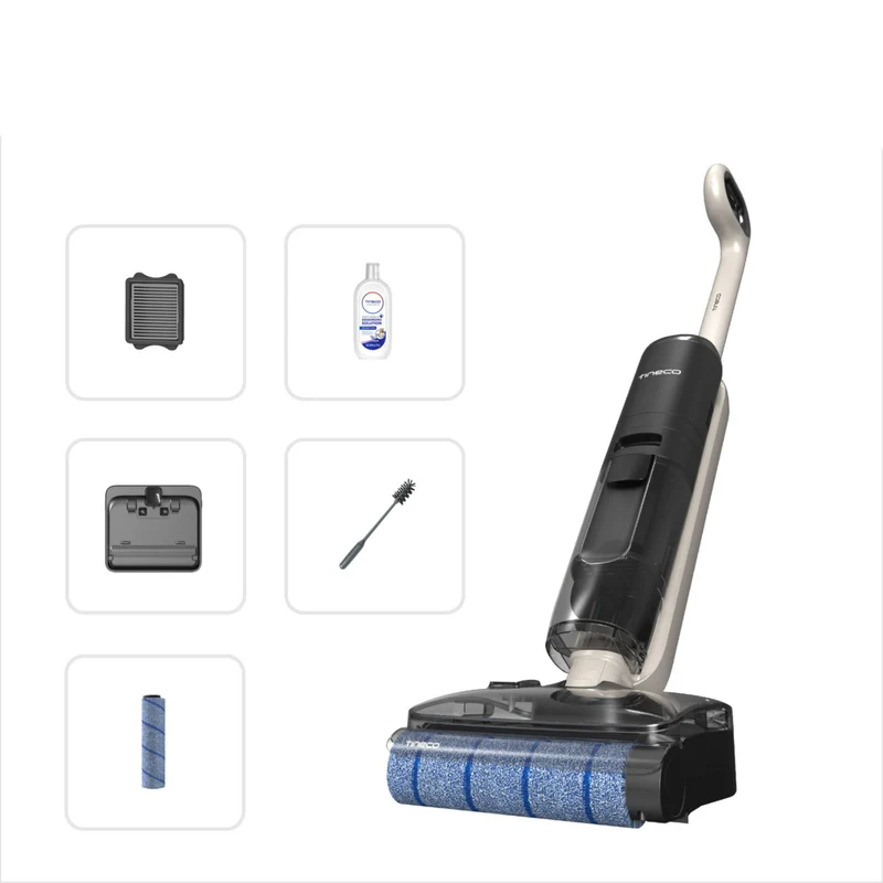 Tineco - Aspirateur laveur sans fil GO HammerHead MessDetect 3-en-1