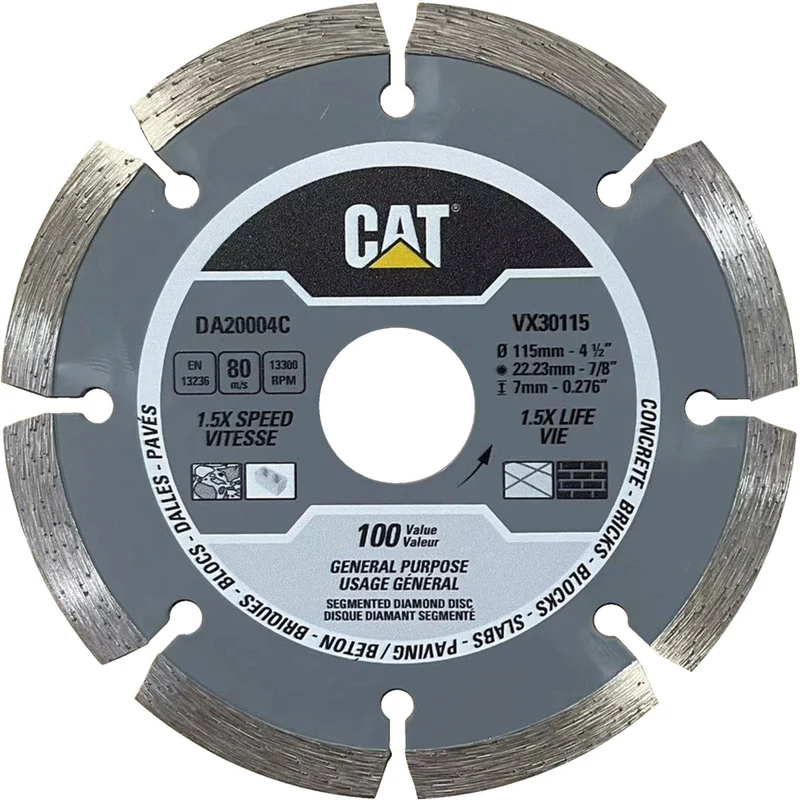 CAT 4.5" General Purpose Diamond Saw Blade