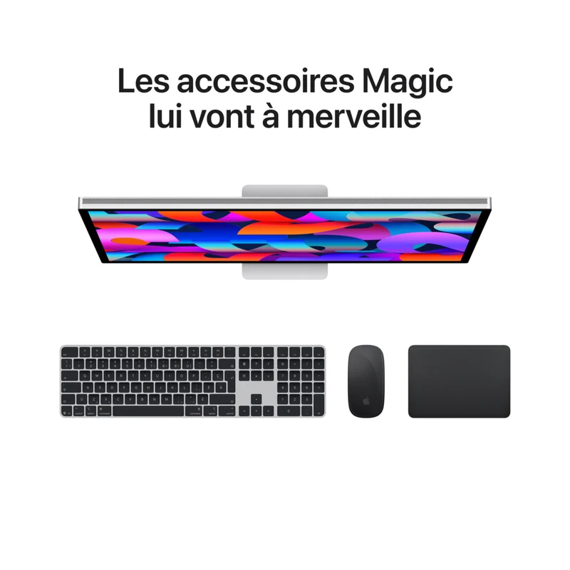 Apple - Studio Display 27 po 5K Écran Retina doté d’un support inclinable et verre standard