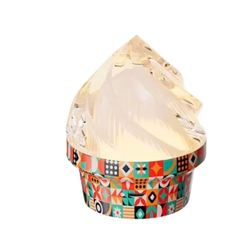 OSGONA Ice Cream Silhouette LED Bedside Table Lamp - Autumn