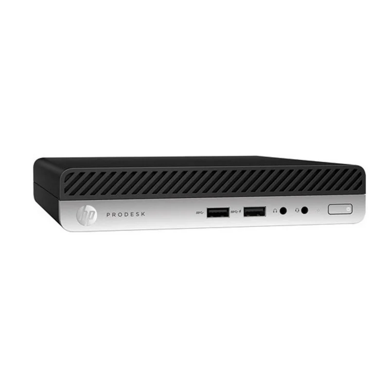 HP ProDesk 400 G5 Refurbished Mini Desktop Computer - Intel Core i3-9100T - 256 GB SSD - 16 GB RAM - Windows 11 Pro