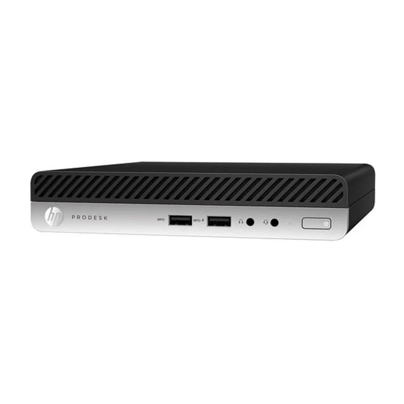 HP ProDesk 400 G5 Refurbished Mini Desktop Computer - Intel Core i3-9100T - 256 GB SSD - 16 GB RAM - Windows 11 Pro