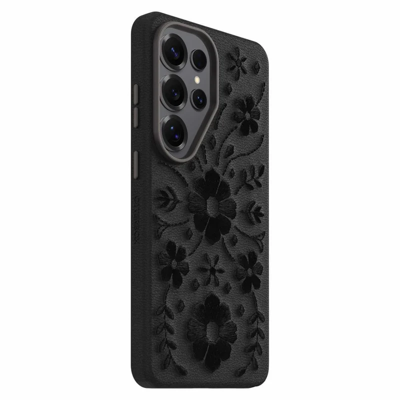 OtterBox Symmetry Cactus Leather Embroidery Cell Phone Case for Galaxy S26 Ultra