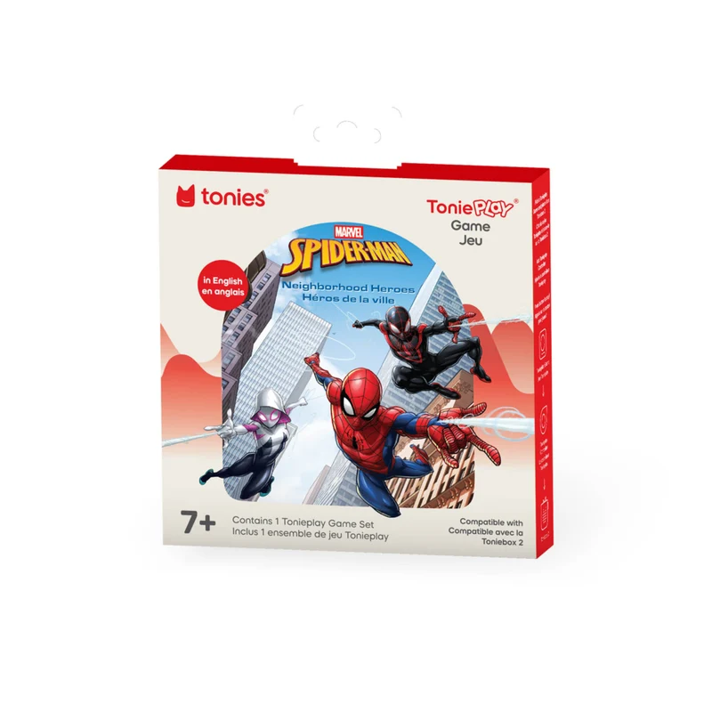 tonies Tonieplay Marvel Spider-Man Neighborhood Hero - English