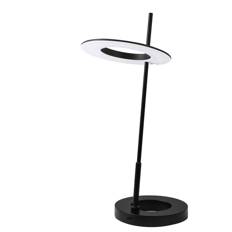 Dainolite Finley Modern Desk Lamp - Matte Black