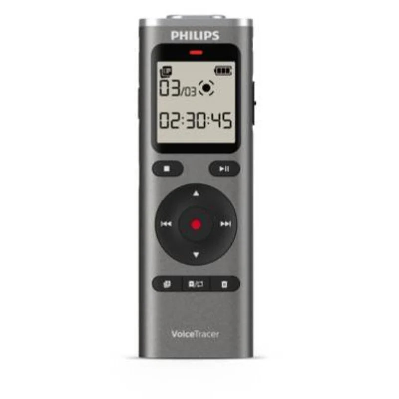 Philips VoiceTracer DVT1170 Audio Recorder - Grey