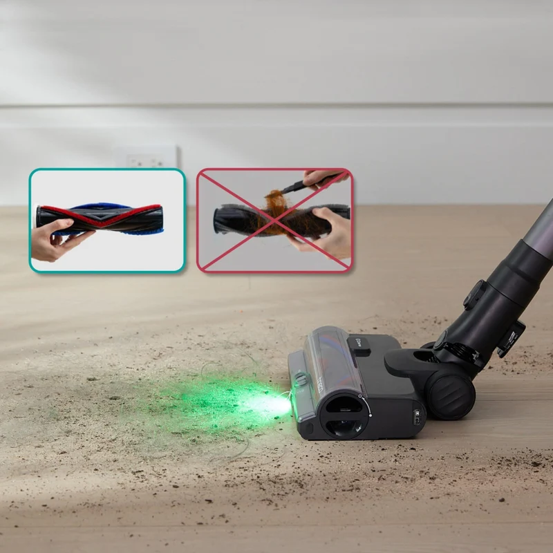 Tineco - Aspirateur à balai sans fil GO Station avec station de recharge et vidage automatique