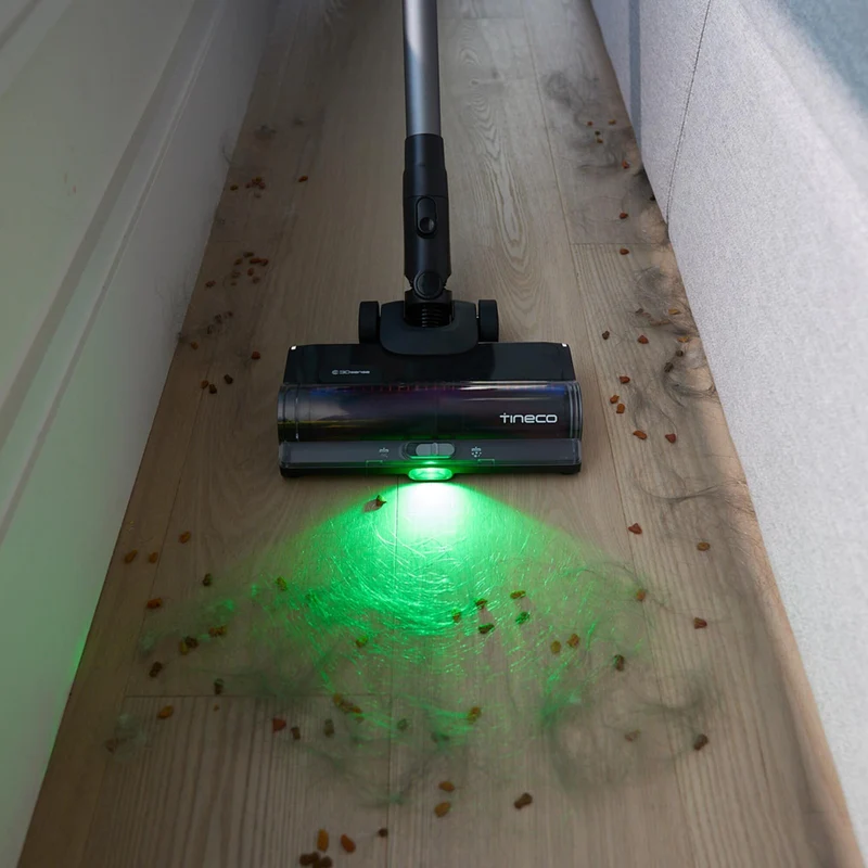 Tineco - Aspirateur à balai sans fil GO Station avec station de recharge et vidage automatique