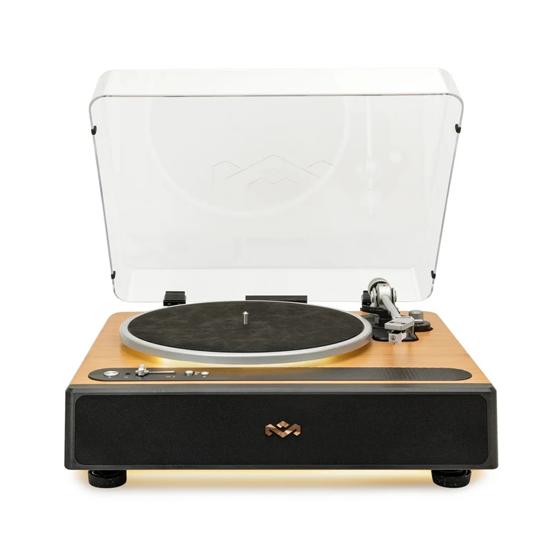 House of Marley Soul Rebel Turntable with Belt Drive - Black