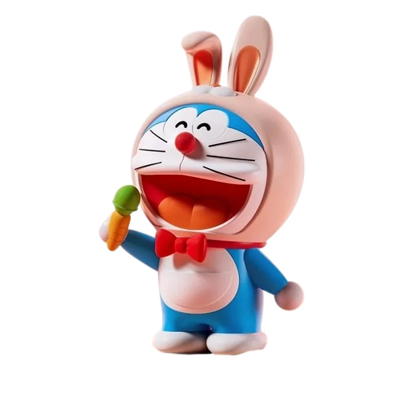 Rock - Haut-parleur Bluetooth Doraemon Singing Rabbit, bleu/blanc