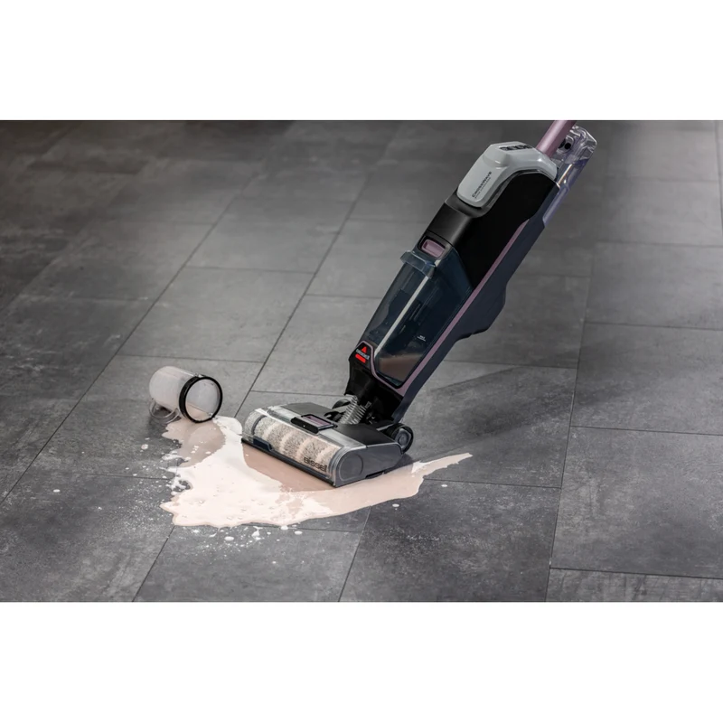 Bissell - Aspirateur et nettoyeur de plancher sans fil pour dégâts humides/secs CrossWave Edge Cordless de Paquet de