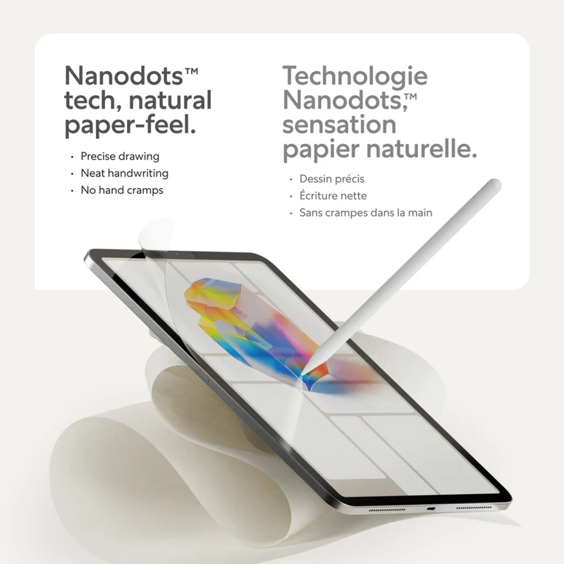 Paperlike - 3 Protecteur d'écran pour iPad Pro 11 po (2024) - Transparent