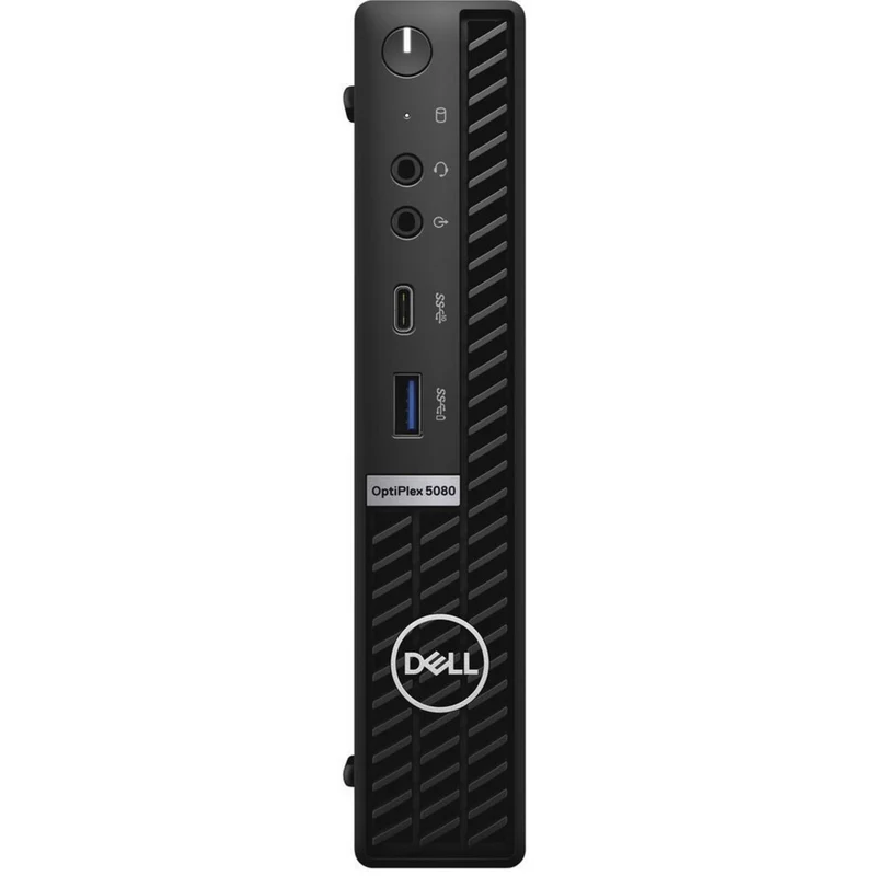 Dell OptiPlex 5080 Micro Refurbished Desktop Computer - Intel Core i5-10500T - 256 GB SSD - 16 GB RAM - Windows 11 Pro