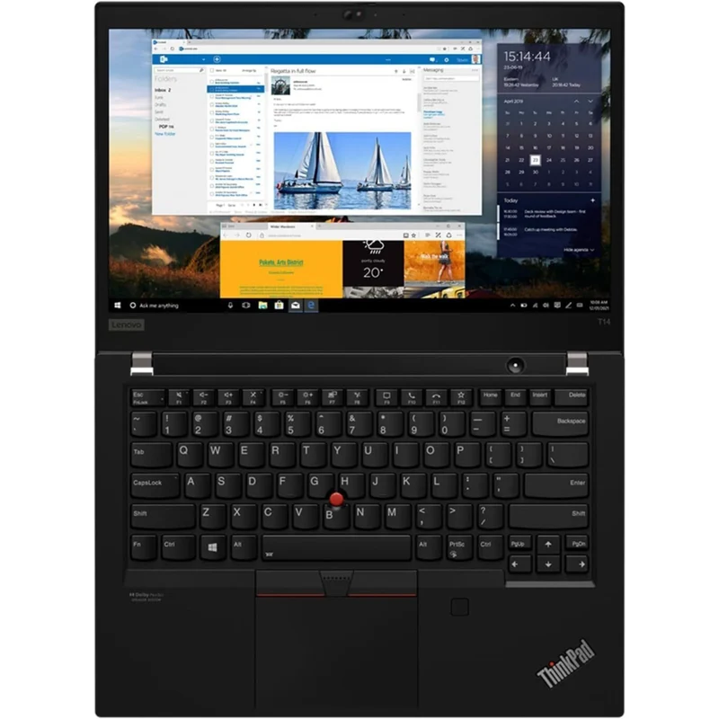 Lenovo T14 Gen 2 14" Refurbished Laptop - Intel i7 1185G7 - 512 GB HDD - 32 GB RAM - Windows 11 Pro