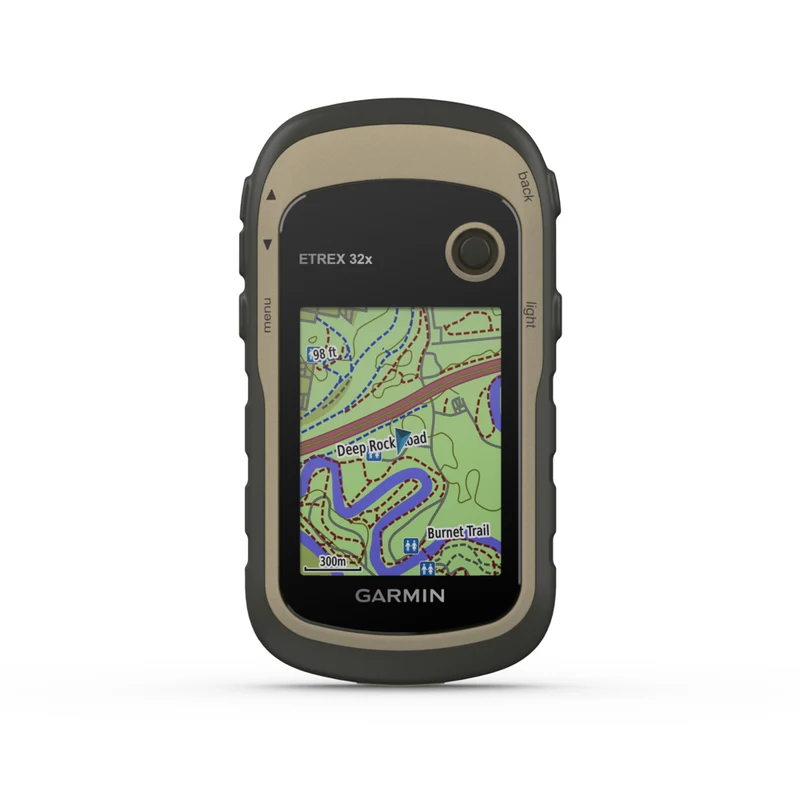 Garmin - GPS portable eTrex 32x robuste avec boussole et altimètre barométrique - Brun