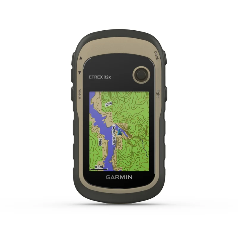 Garmin - GPS portable eTrex 32x robuste avec boussole et altimètre barométrique - Brun