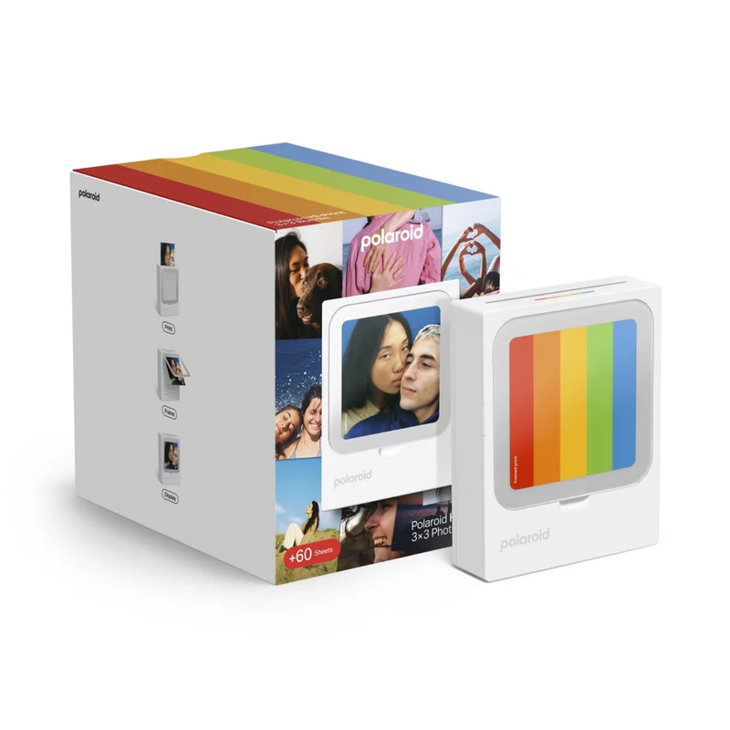Polaroid Hi-Print 3x3 Pocket Photo Printer Bundle with 60 Sheets