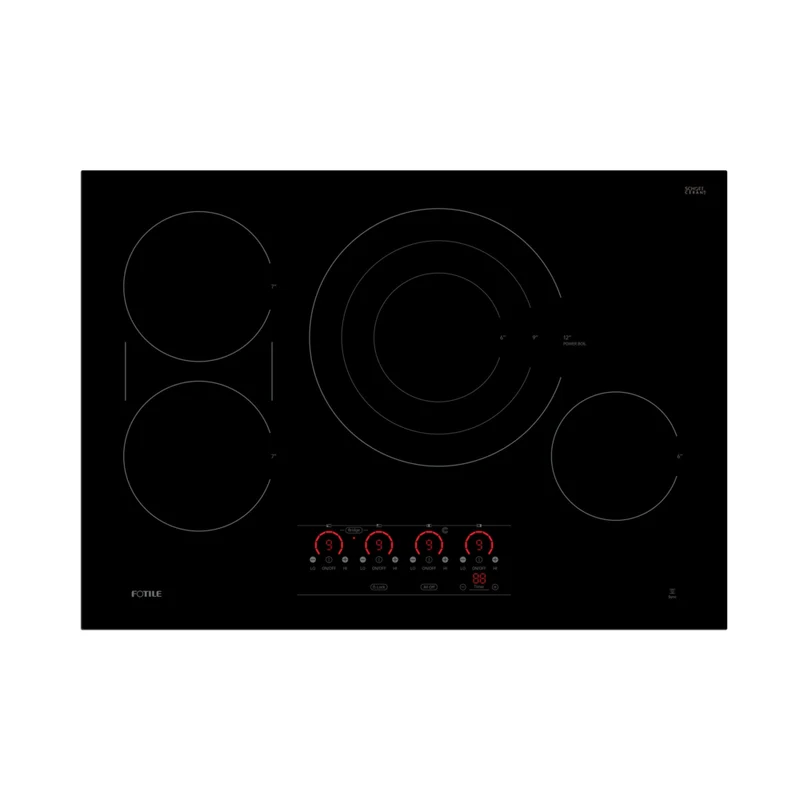 Fotile InstantHeat Series Electric Cooktop - 30" - Black