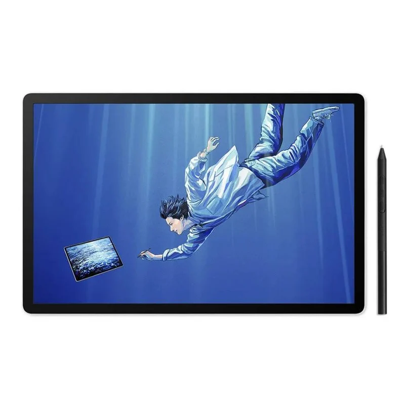 Wacom MovinkPad Pro 14 All-in One-Mobile 14" Drawing Tablet - Snapdragon 8s Gen 3 - 12 GB RAM - 256 GB Storage - Android 15 - Light Grey