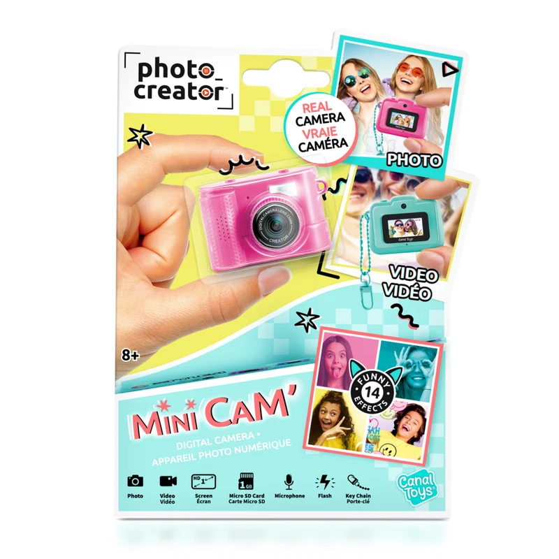 Canal Toys - Caméra Instantanée Mini - Couleurs Assorties