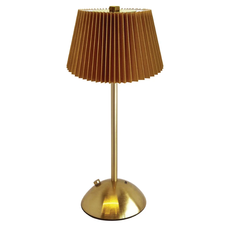 Xtricity - Lampe de table tactile LED portable La Boca - Or