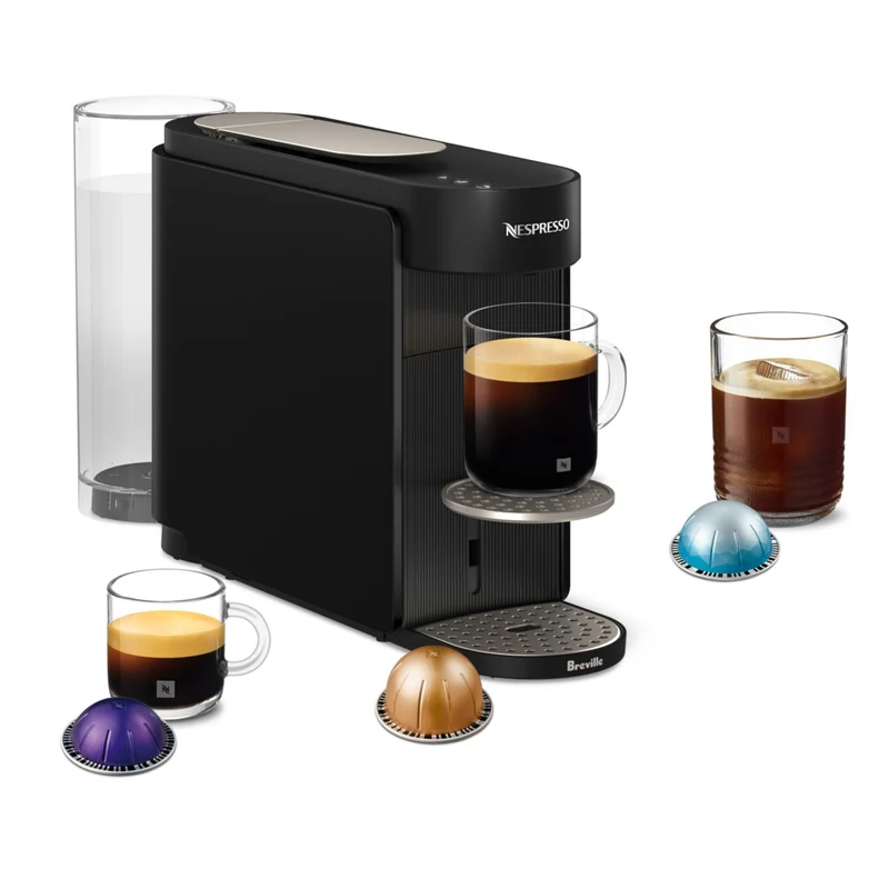 Nespresso Vertuo Up Espresso and Coffee Maker by Breville, Black