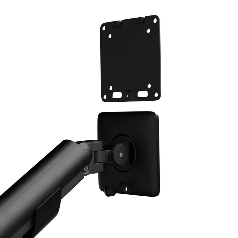Kanto Desktop Monitor Arm/Mount for 17" - 32" Monitors - Dual Monitor - Black