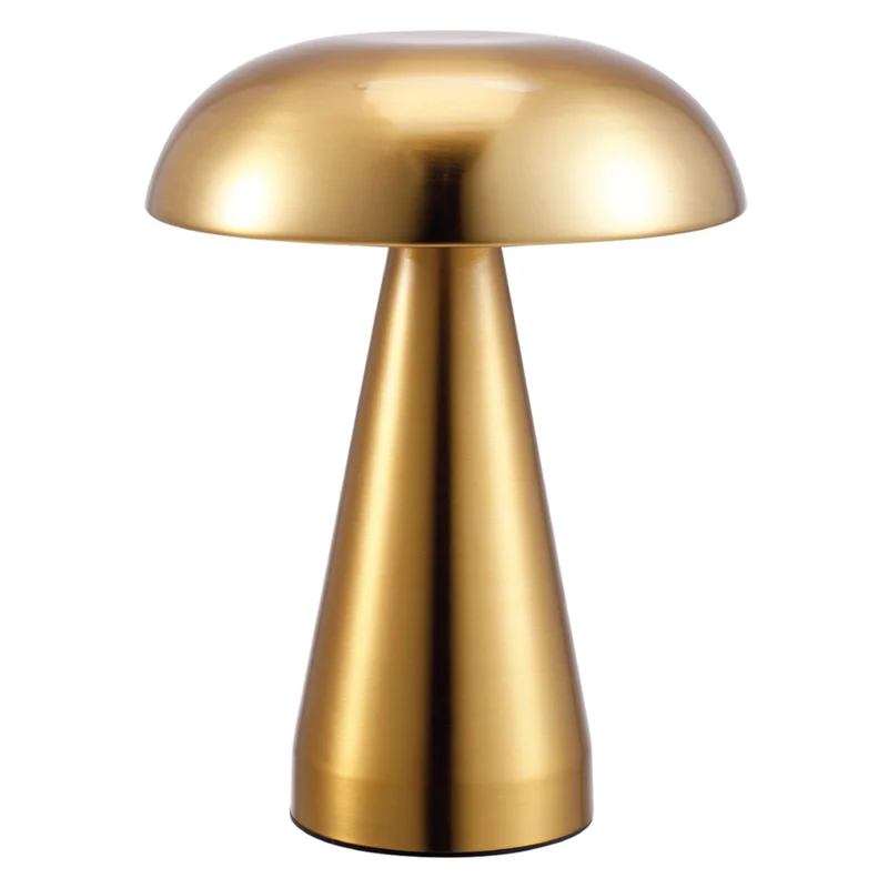 Xtricity - Lampe de table tactile portable LED Cremini en métal - Or