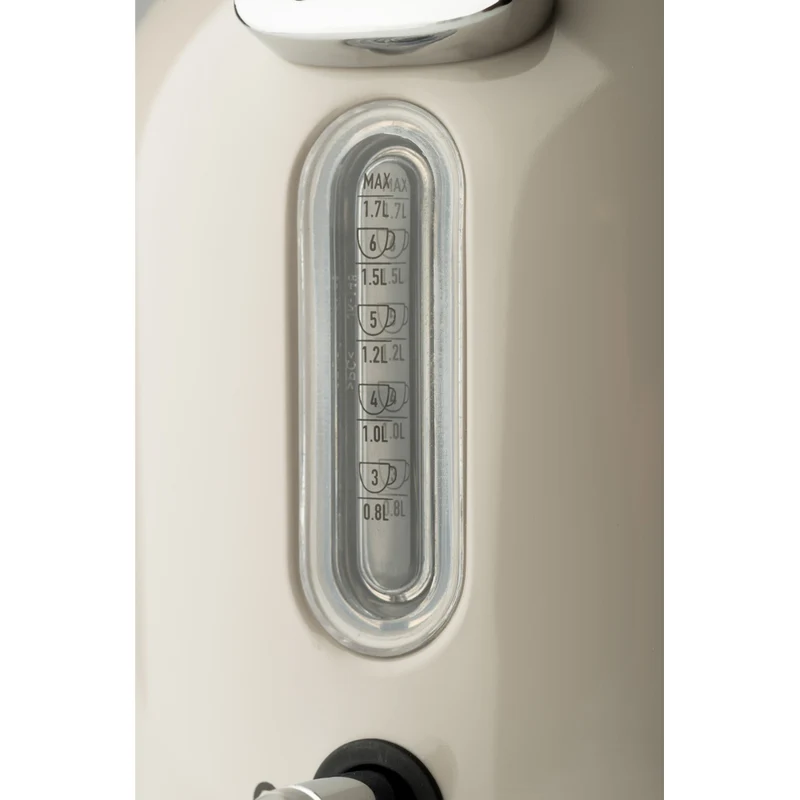 Haden - Bouilloire Dorset 1,7 L avec arrêt automatique et protection contre la surchauffe - Beige mastic
