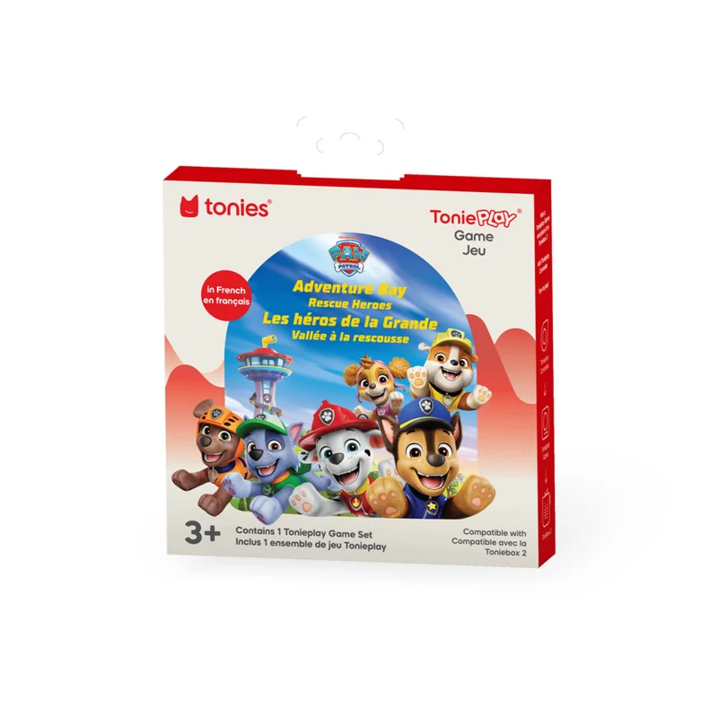 tonies Tonieplay Paw Patrol: Adventure Bay Rescue Heroes Game - French