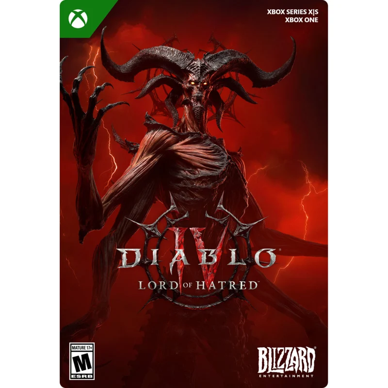 Diablo IV: Lord of Hatred - Standard Edition for Xbox Series X|S and Xbox One [Digital Code]