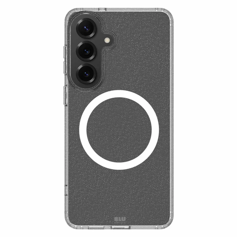 Blu Element Dropzone Rugged Glitter Cell Phone Case with Magnets for Galaxy S26 - Clear