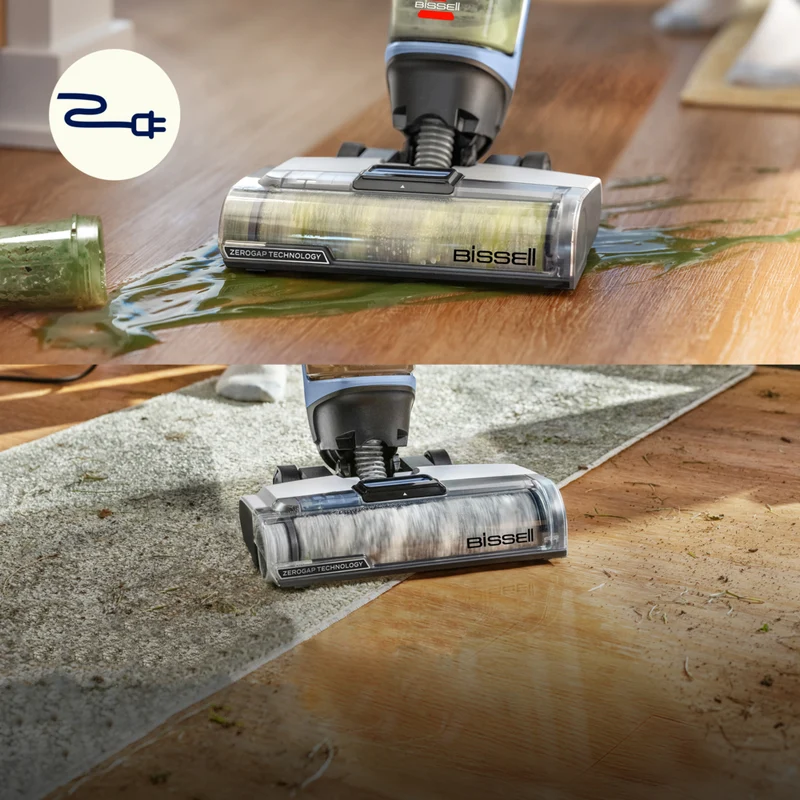 Bissell - Aspirateur et nettoyeur de plancher avec fil pour dégâts humides et secs CrossWave Edge