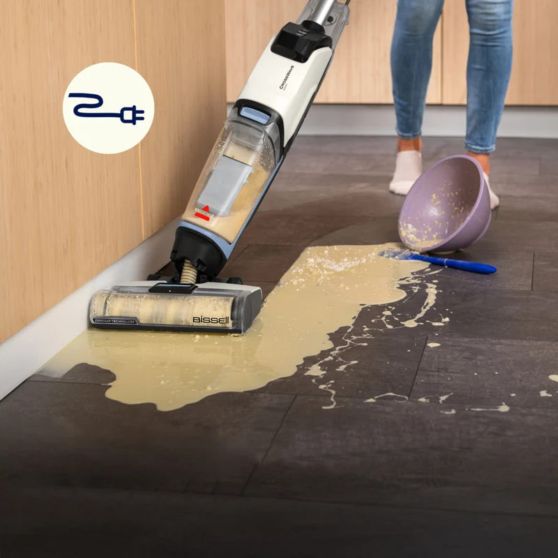 Bissell - Aspirateur et nettoyeur de plancher avec fil pour dégâts humides et secs CrossWave Edge