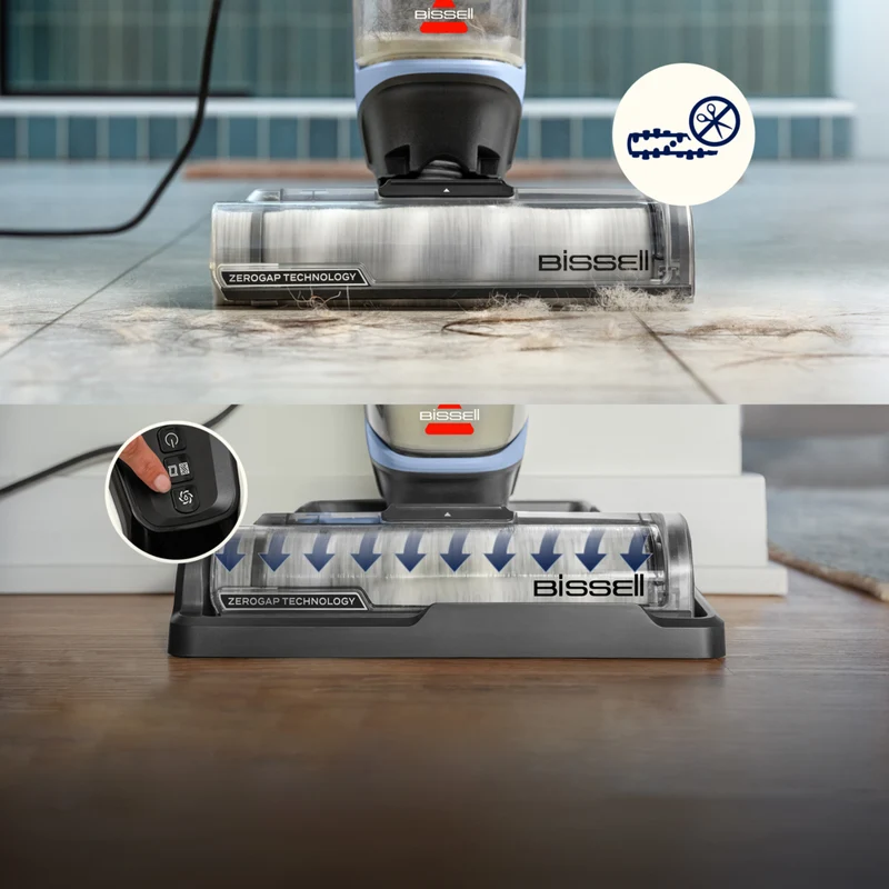 Bissell - Aspirateur et nettoyeur de plancher avec fil pour dégâts humides et secs CrossWave Edge