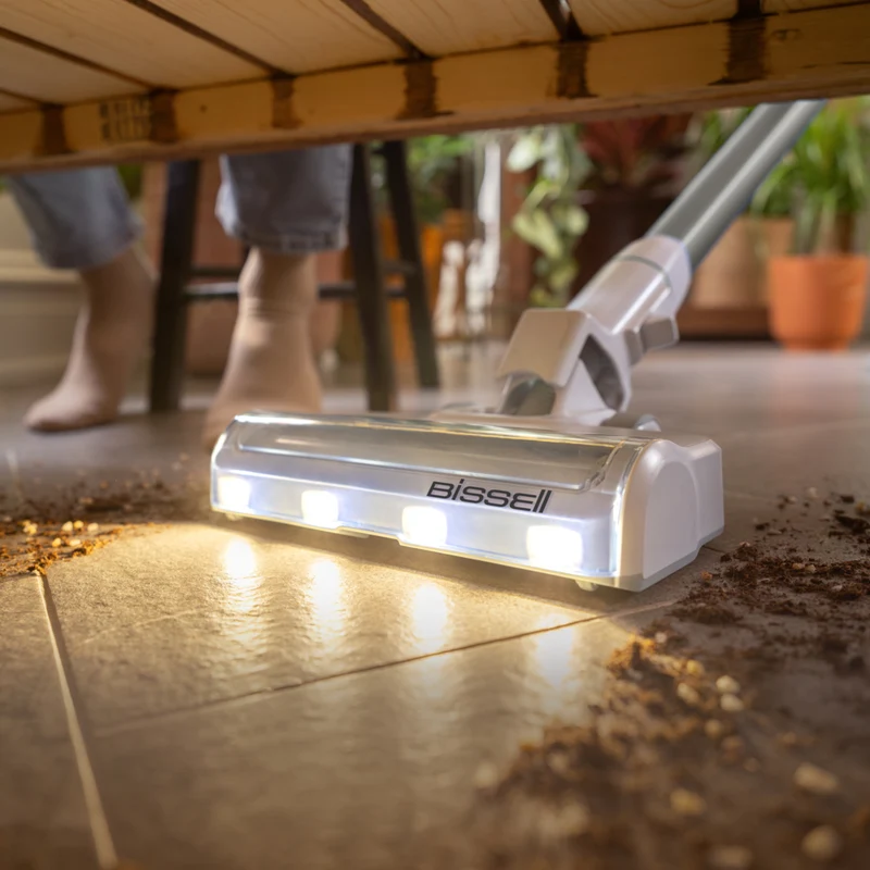 Bissell - Aspirateur-balai sans fil et autoporteur de 200 W PowerClean