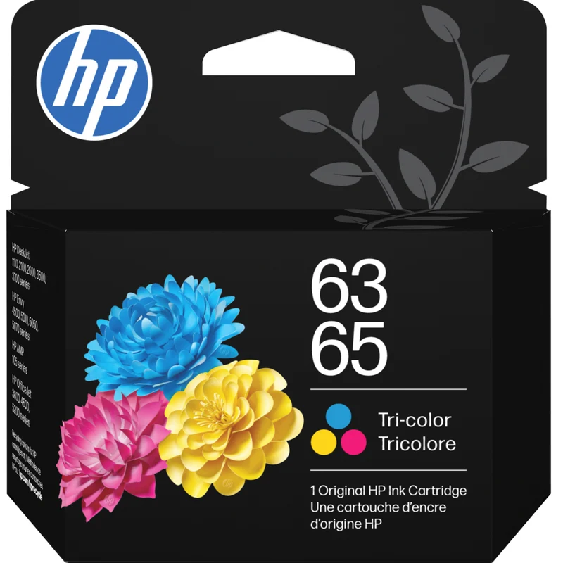 HP 63/65 Original Ink Cartridge - Standard Yield - Tri-color