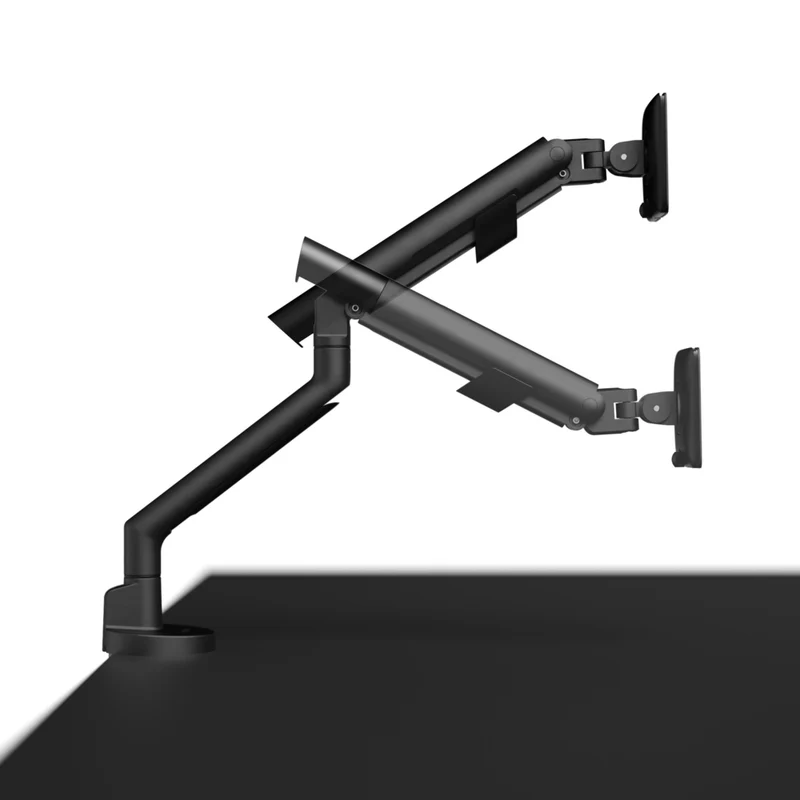 Kanto Desktop Monitor Arm/Mount for 17" - 40" Monitors - Single Monitor - Black