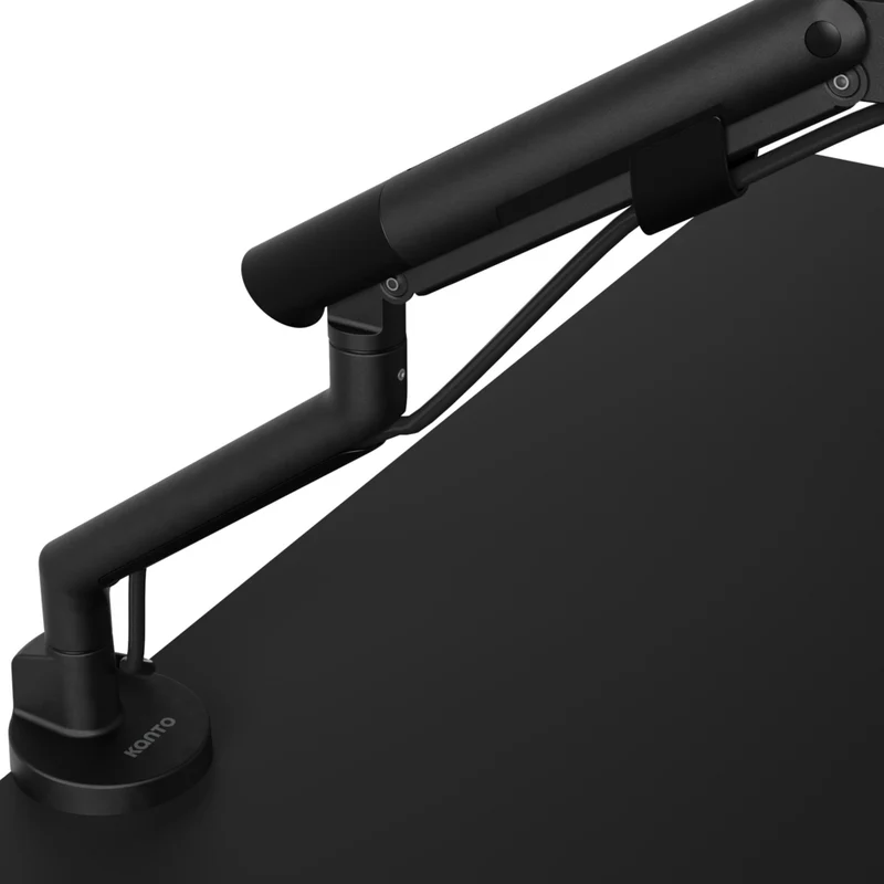 Kanto Desktop Monitor Arm/Mount for 17" - 40" Monitors - Single Monitor - Black