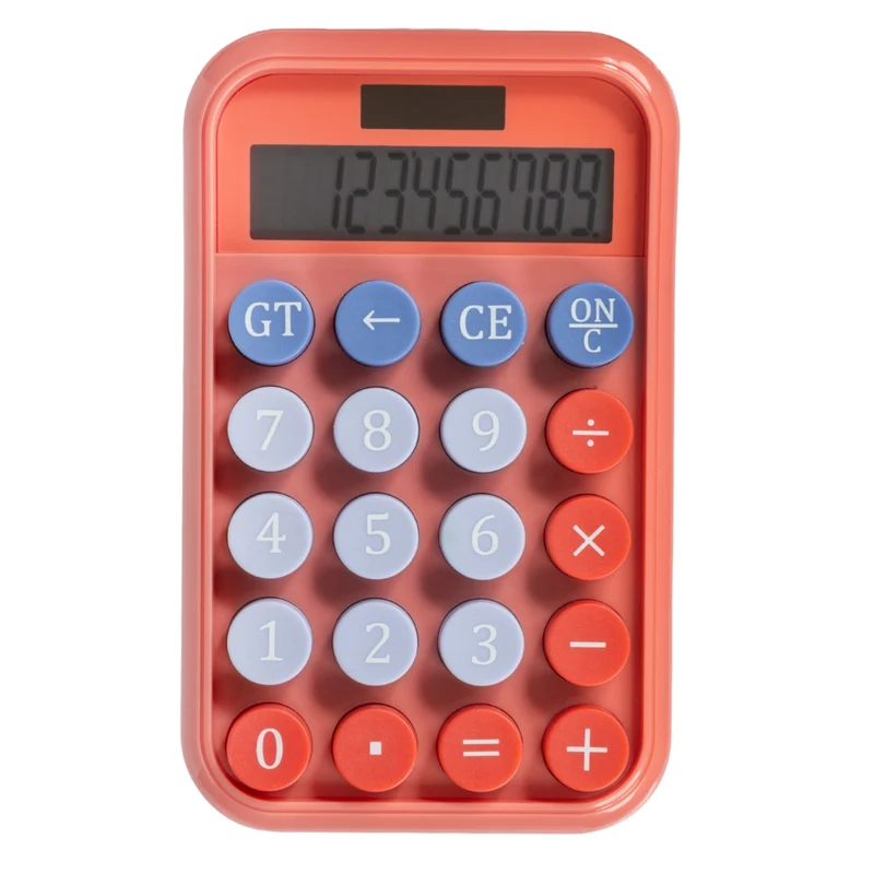 Pep Rally - Calculatrice à écrire - Rouge