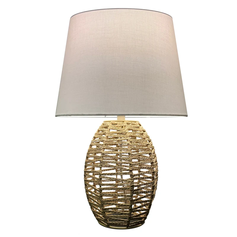 Dainolite Tillie Transitional Desk Lamp - Natural
