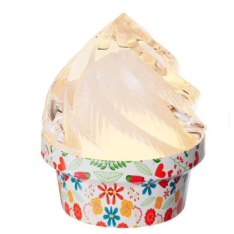 OSGONA - Lampe de chevet DEL Silhouette en crème glacée - Fleur d’été