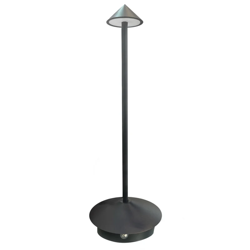 Xtricity - Lampe de table tactile LED portable Winchester - Noire