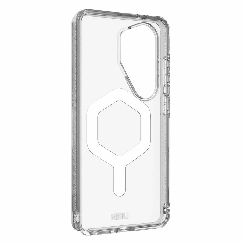 UAG Plyo Clear Cell Phone Case with Magnets for Galaxy S26 Ultra - Ice/Silver