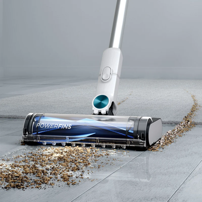 Shark - Aspirateur balai sans fil Clean and Empty avec filtre HEPA et système de vidage automatique de 1,3 L - Blanc