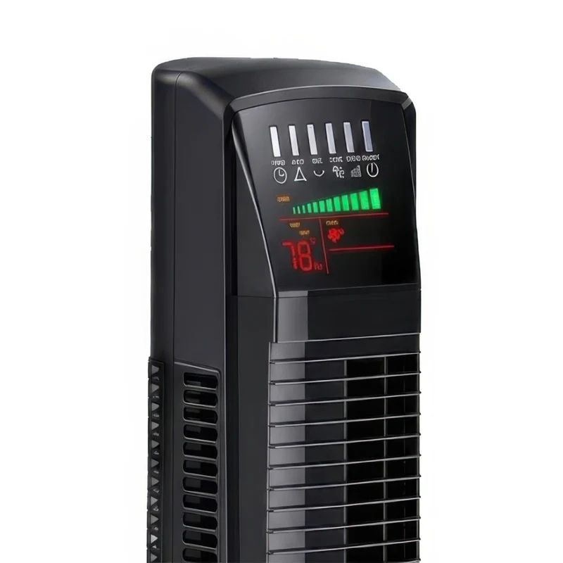 Ecohouzng - Ventilateur tour numérique avec mode automatique intelligent et télécommande – 34 po
