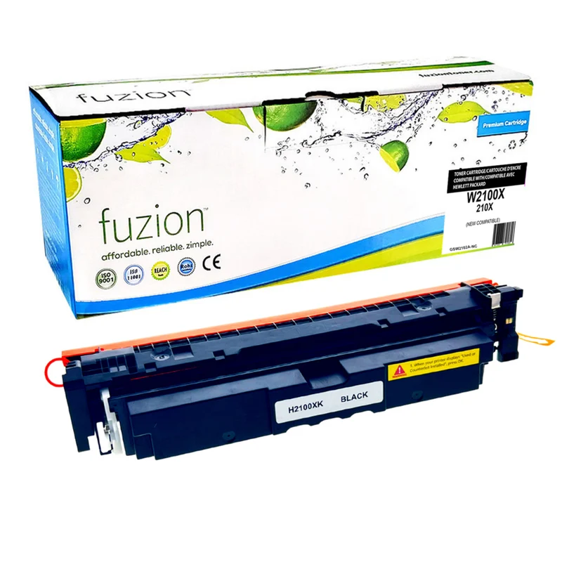 fuzion HP 210X (W2100X) Compatible Toner - High Yield - Black