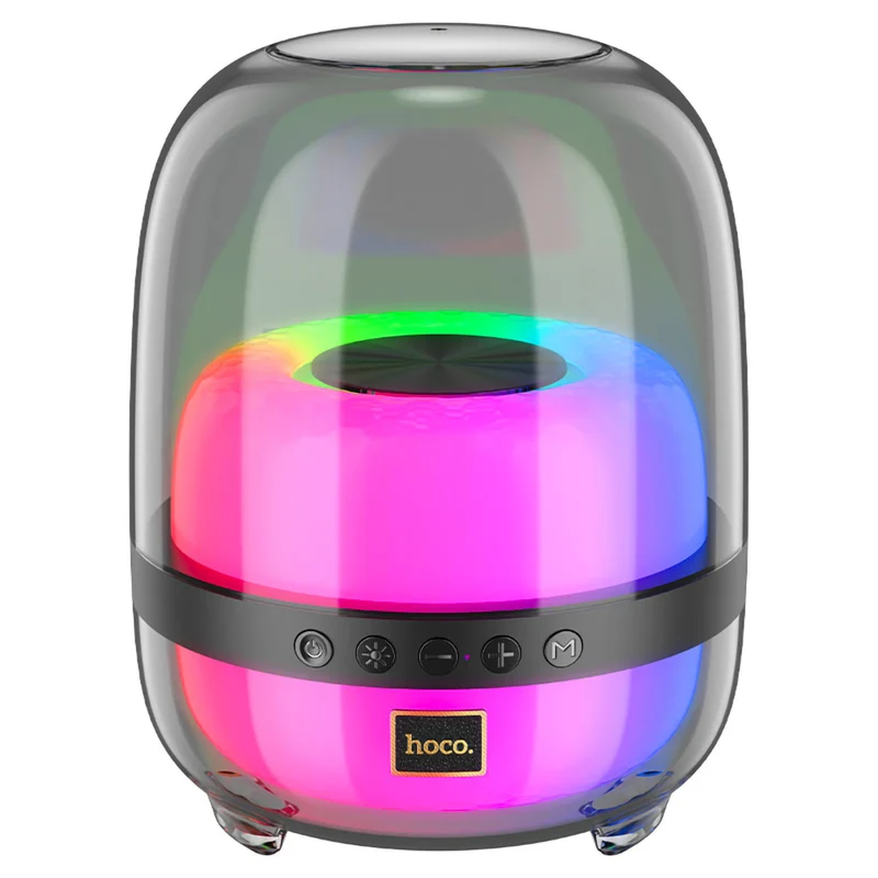 HOCO Crystal Wireless Bluetooth Colour Changing Speaker